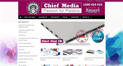 Desktop Screenshot of chiefmedia.com.au